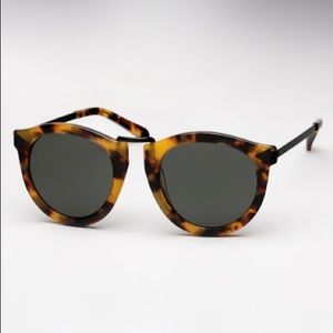 Karen Walker Harvest Crazy Tort Sunglasses, NWT